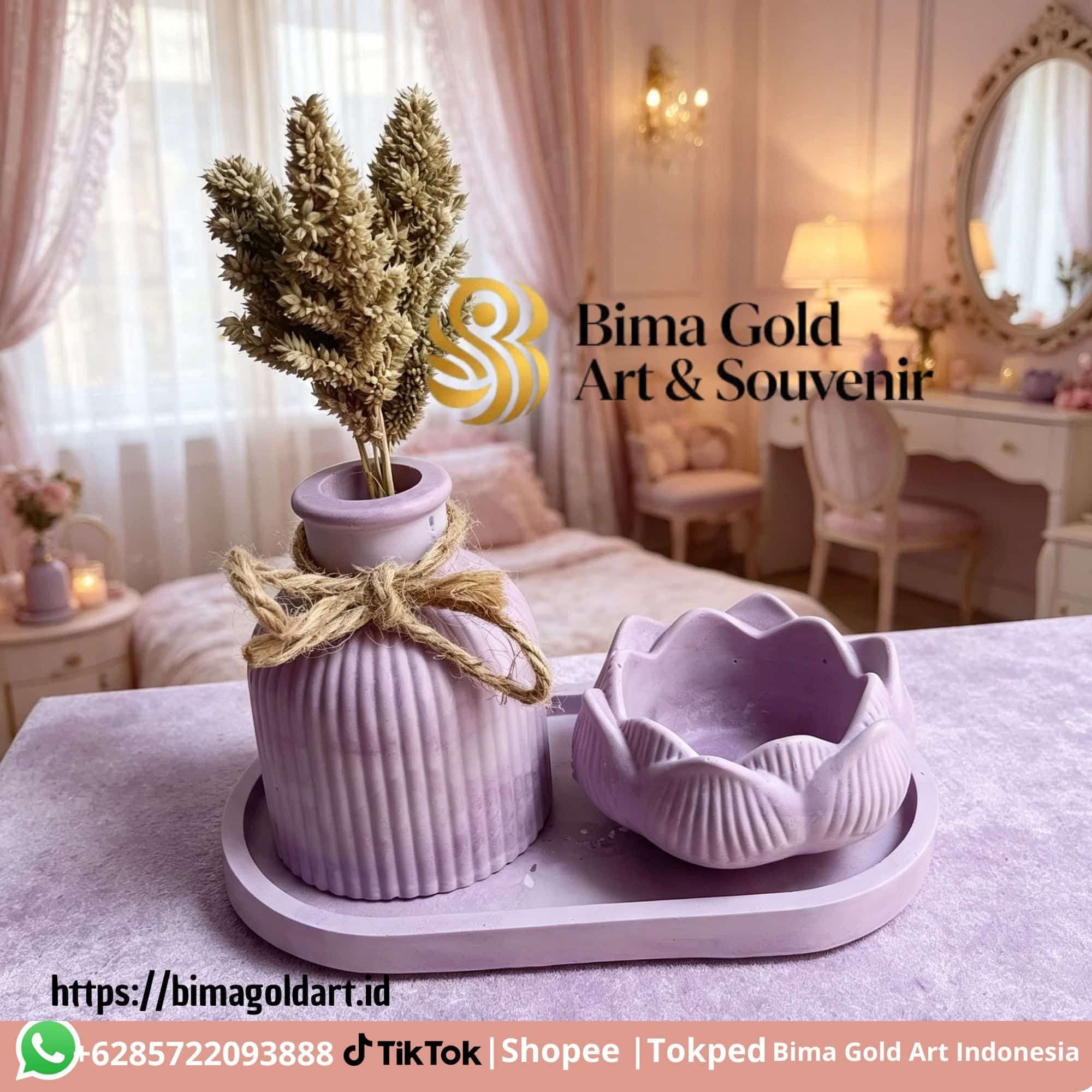 One Set Decoration Purple Series