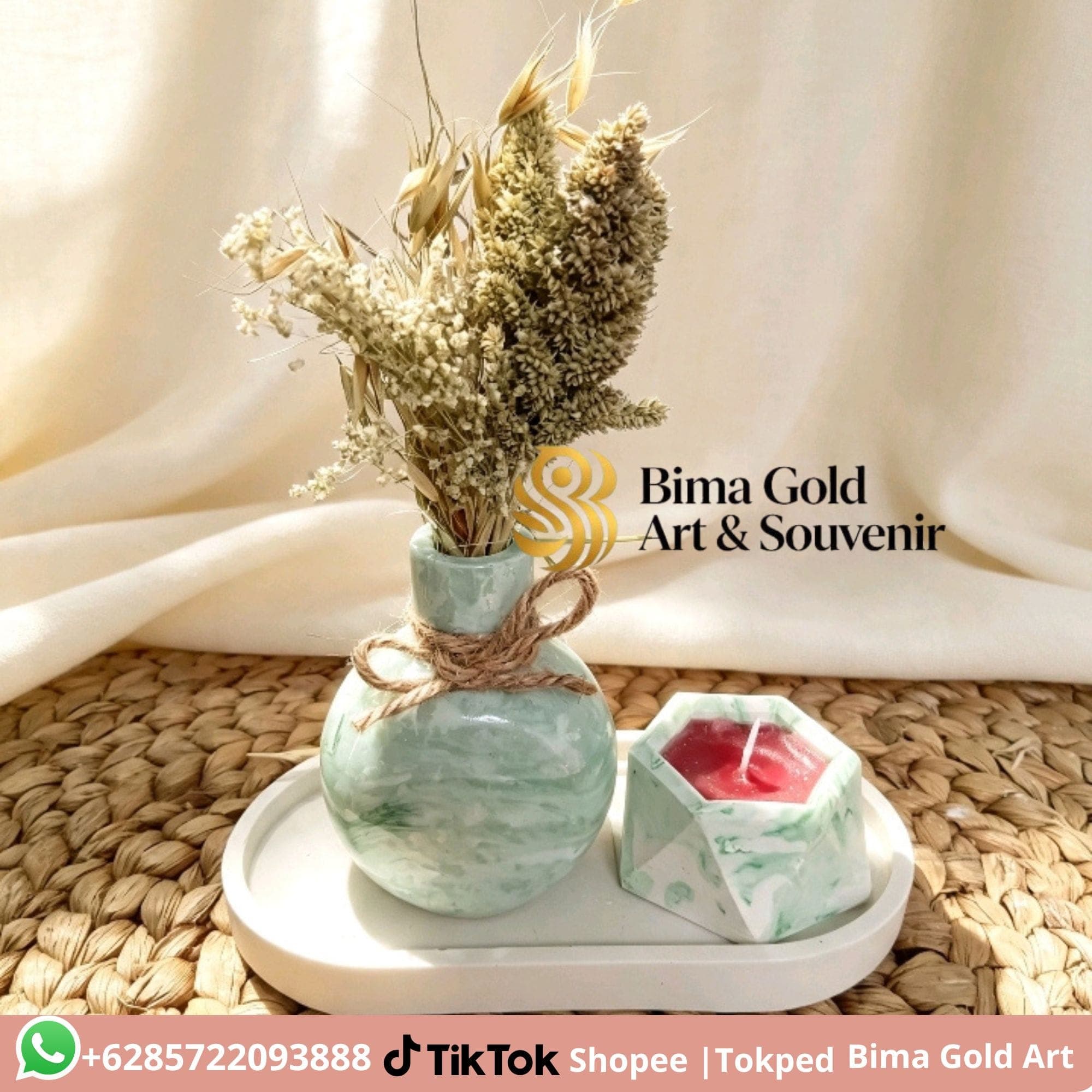 One Set Decoration White Series