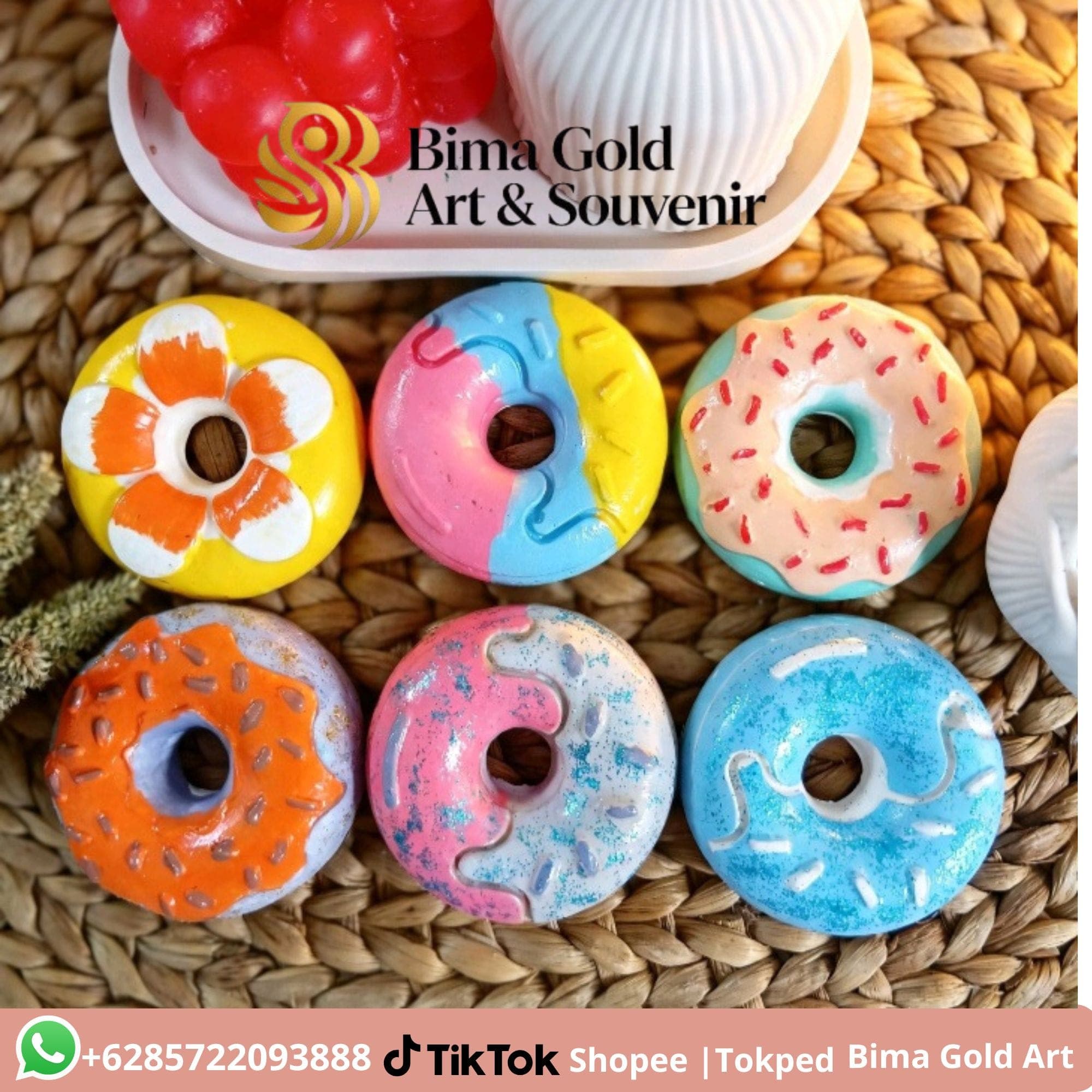 Donut Gypsum Painting