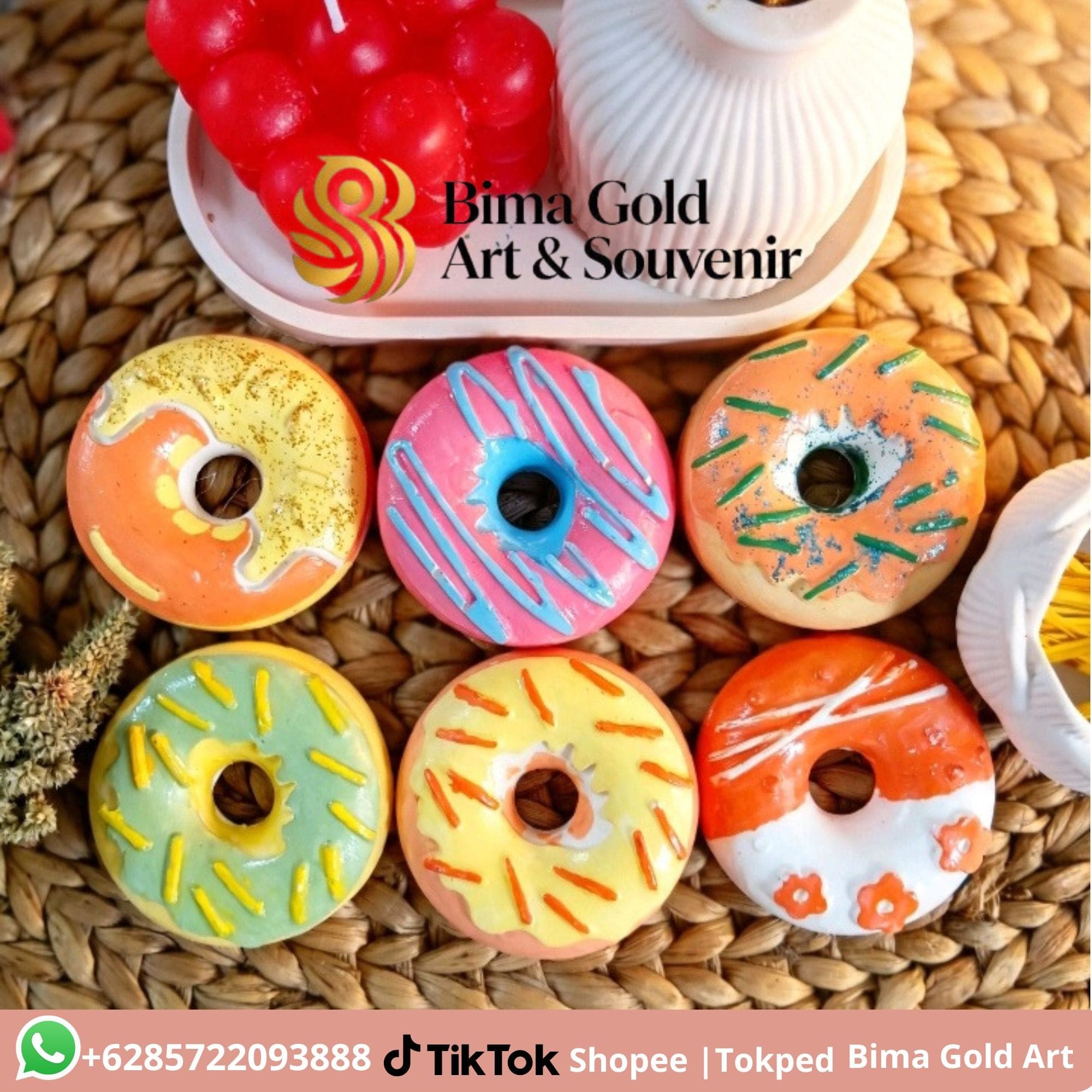 Donut Gypsum Painting