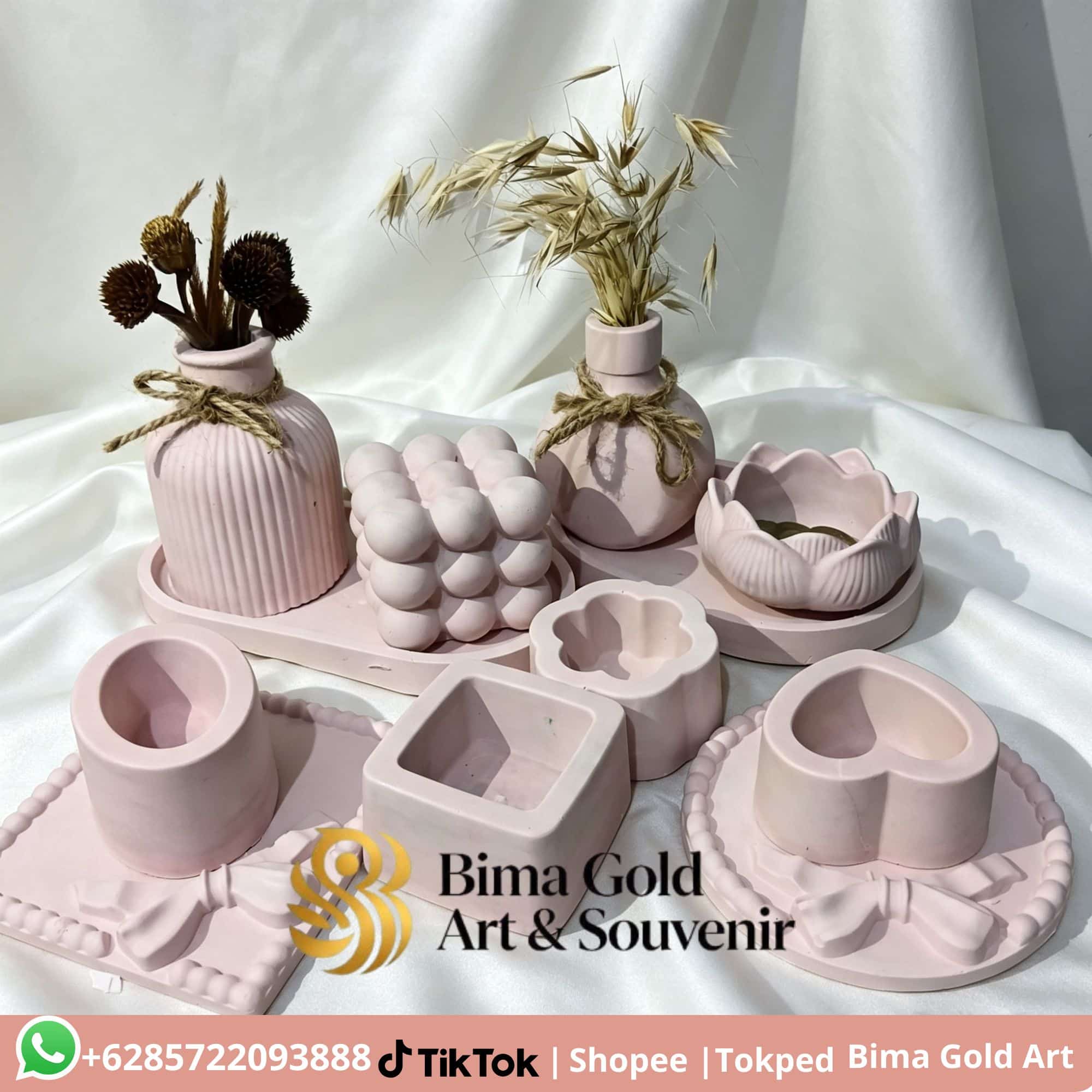 Big Set Decoration Pink Series